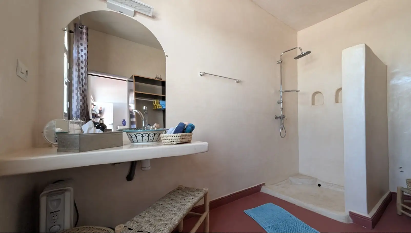 Salle de bain tadelakt
